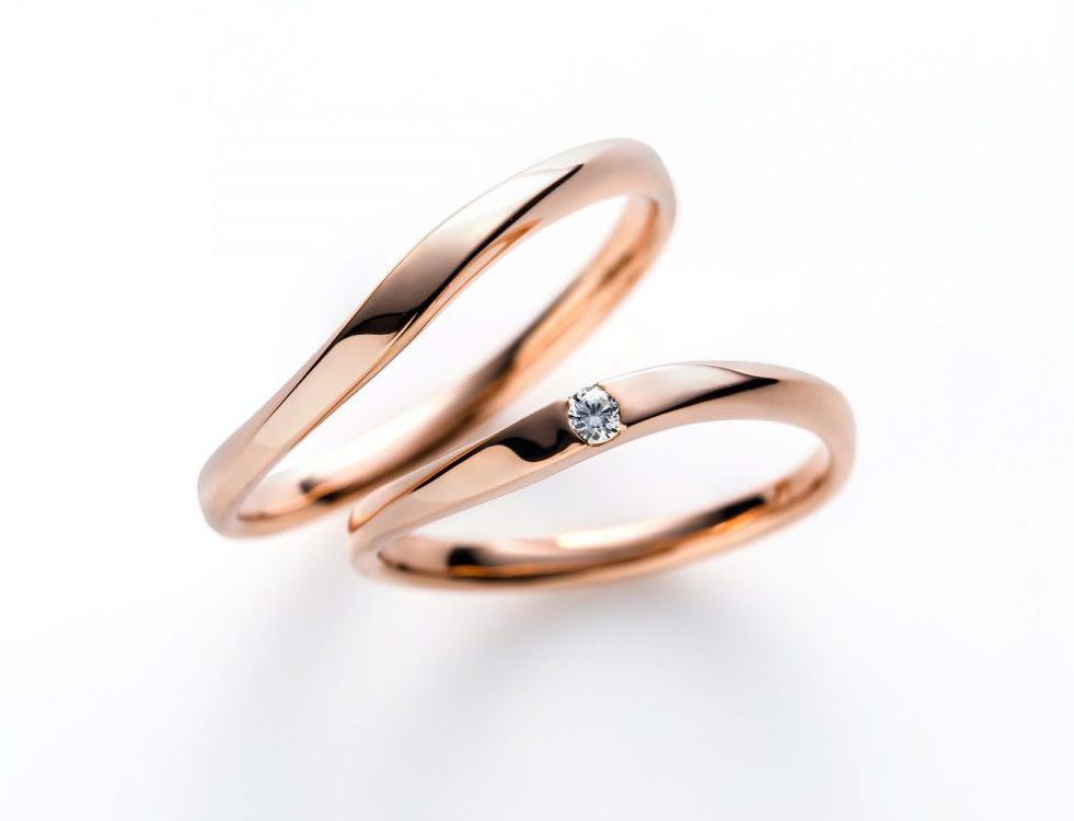 イノセンスpg結婚指輪ピンクゴールド