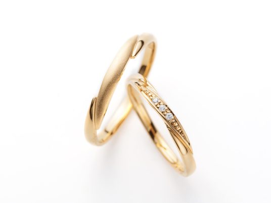 ハーモニー 結婚指輪イエローゴールド